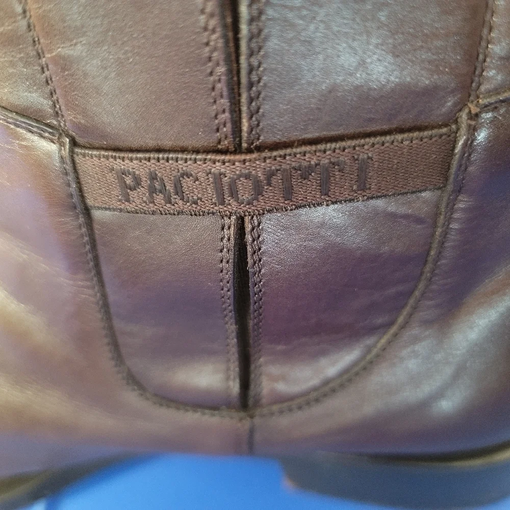 CESARE PACIOTTI‎ men's luxury leather pull-on ankle boot